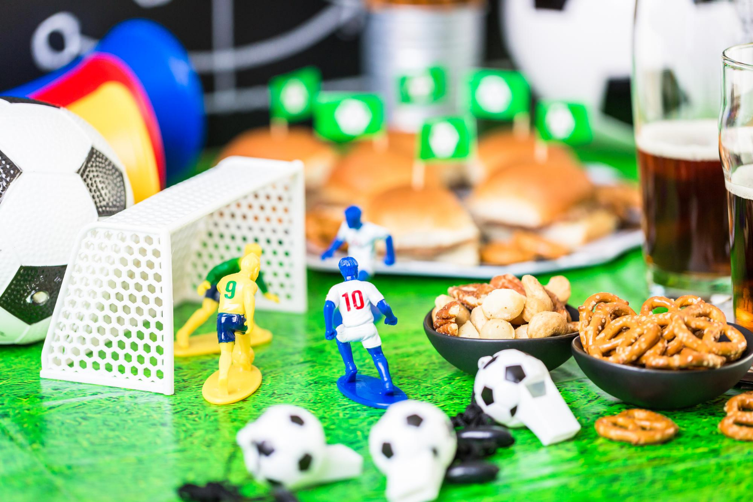 sports-themed birthday party