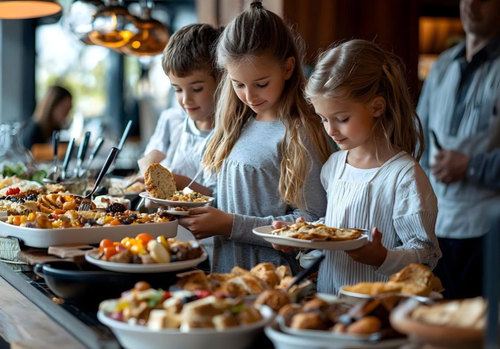 kid-friendly buffet