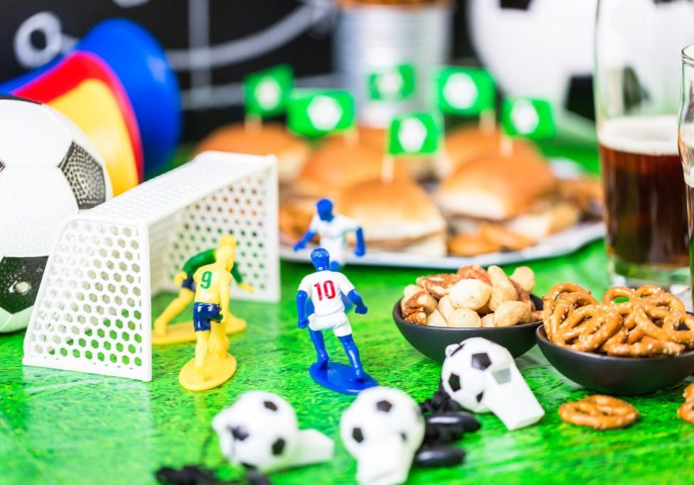 sports-themed birthday party